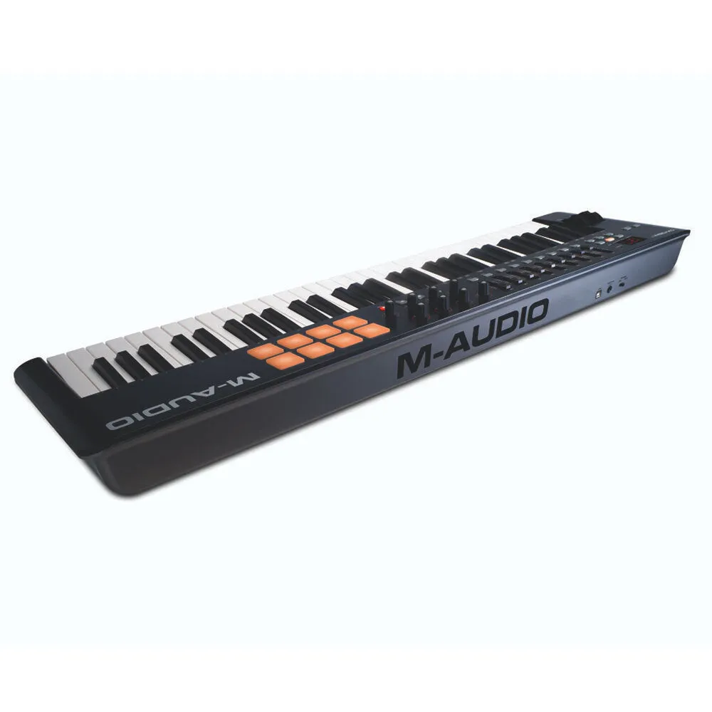 M-Audio Oxygen 61 USB MIDI Keyboard Controller with Pads & Ableton Live (Black)