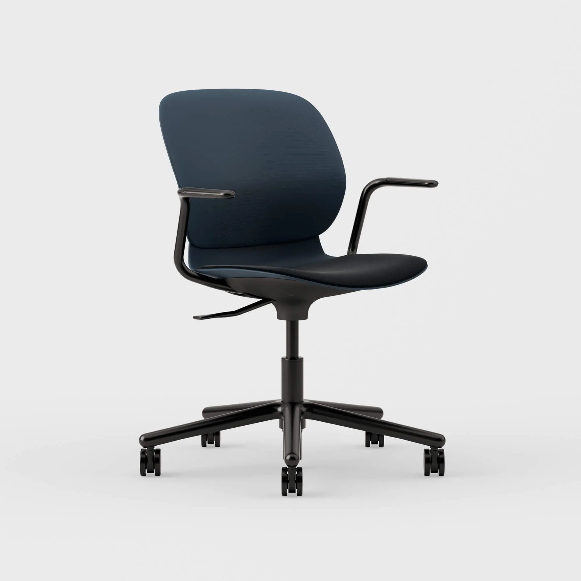 Maari Chair 5-Star Base with Upholstered Seat