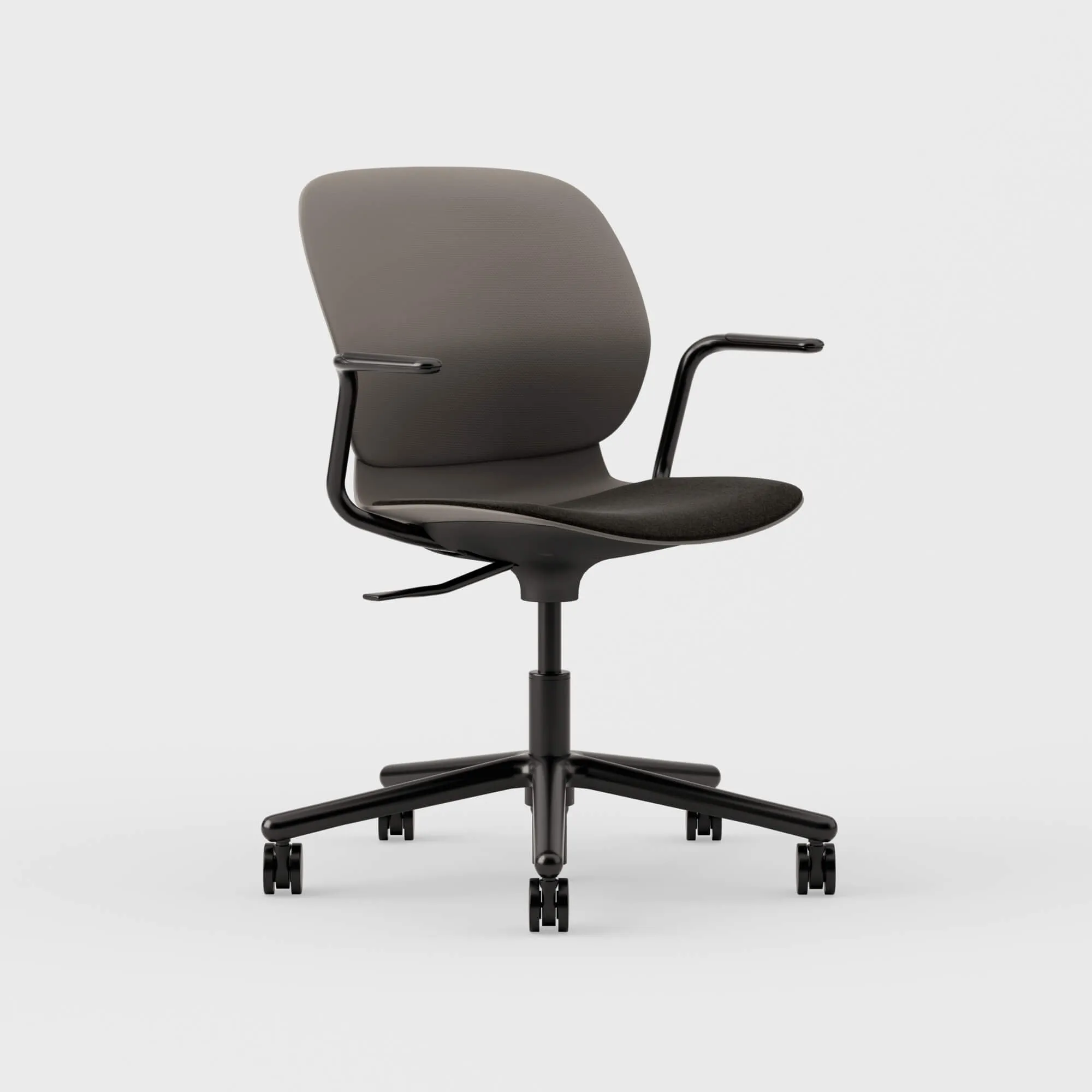 Maari Chair 5-Star Base with Upholstered Seat