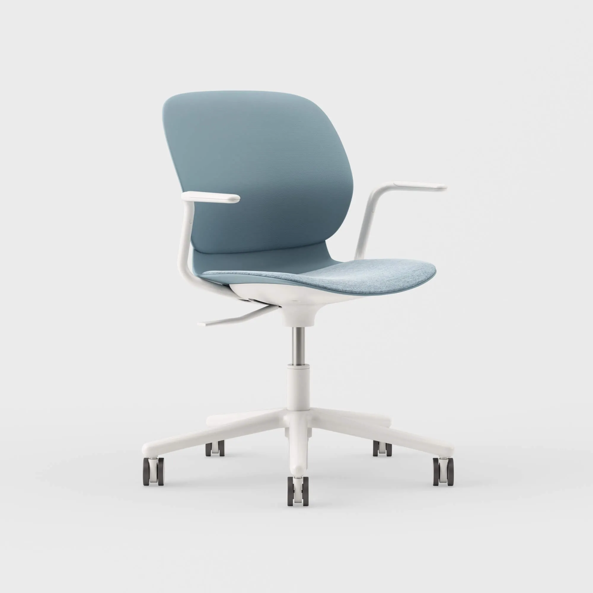 Maari Chair 5-Star Base with Upholstered Seat