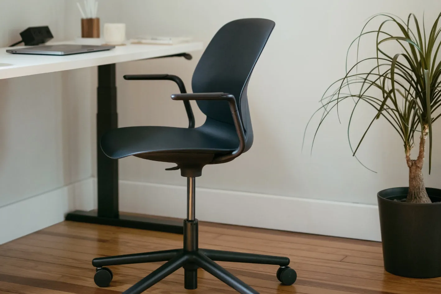Maari Upholstered Chair with 5-Star Base