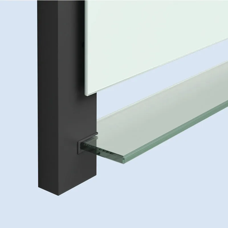 Magnetic Dry-Erase Glass Board w/ Invisible Mount