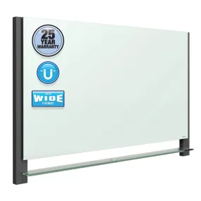 Magnetic Dry-Erase Glass Board w/ Invisible Mount