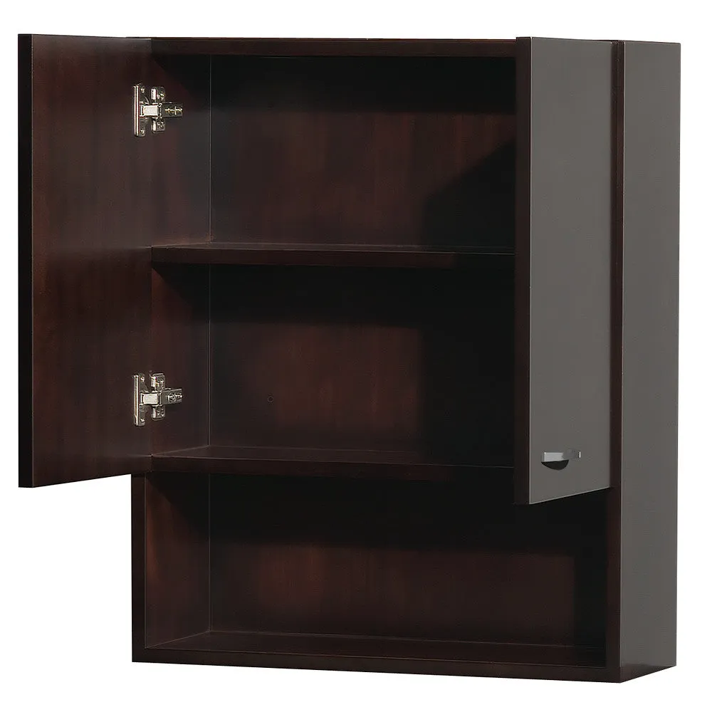 Maria Bathroom Wall Cabinet By Wyndham Collection - Espresso