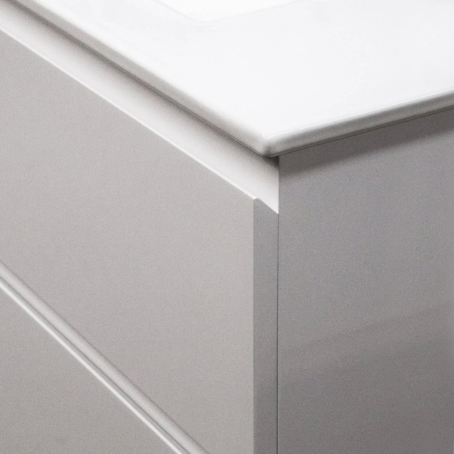Mia 600mm Wall Hung Bathroom Vanity