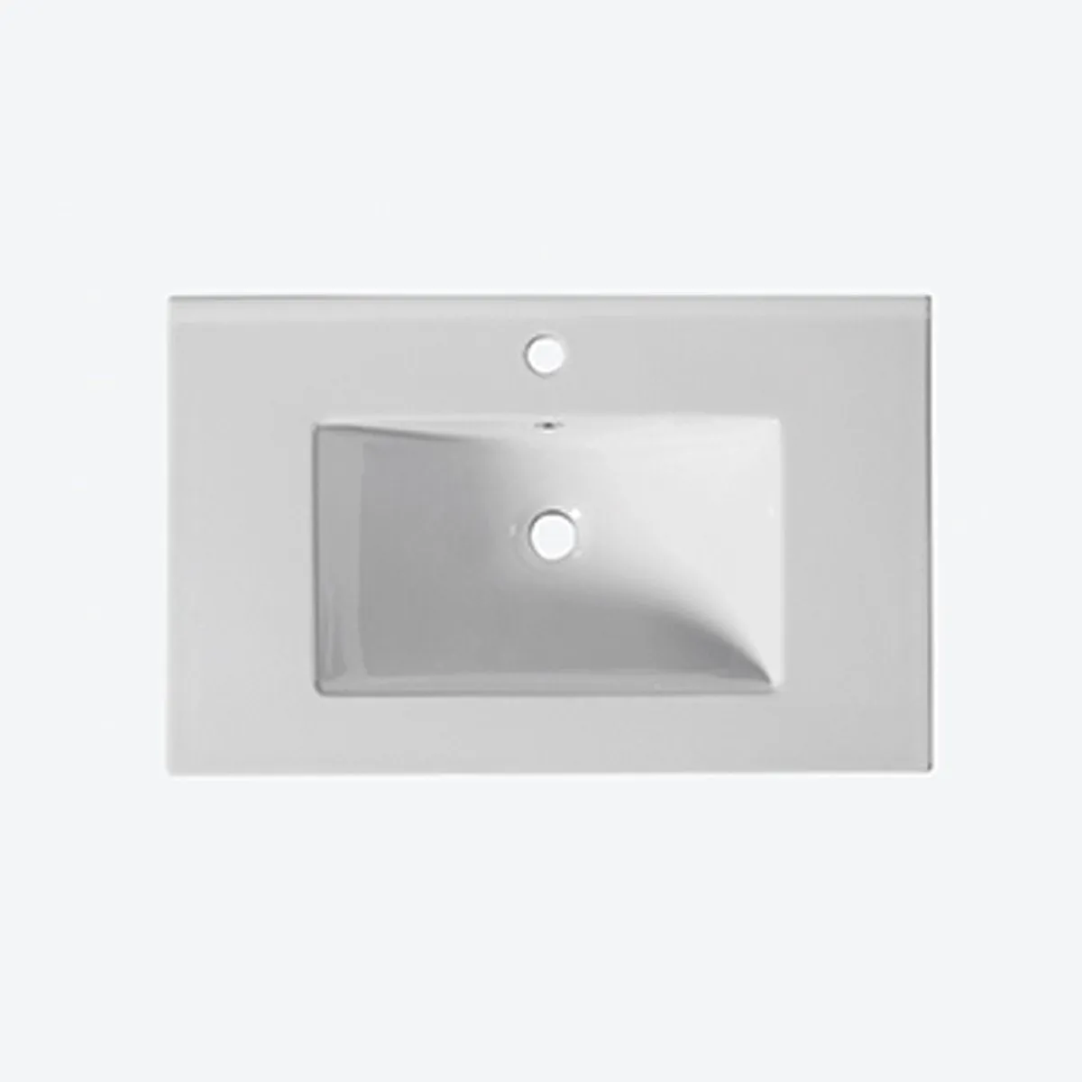 Mia 750mm Wall Hung Vanity   Ceramic Top