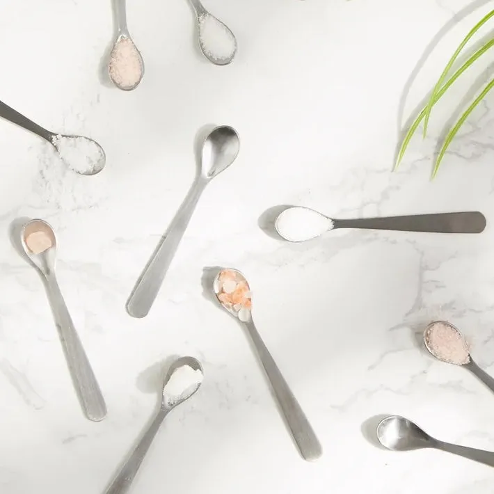 Micro Salt Spoon - Matte Stainless