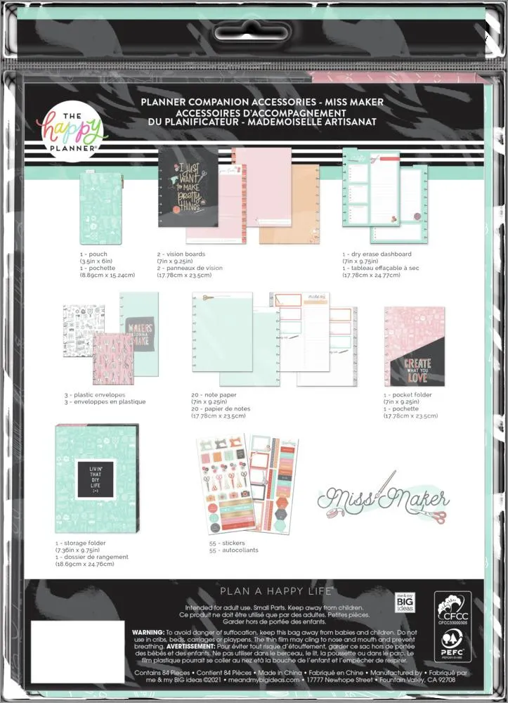Miss Maker Classic Planner Companion