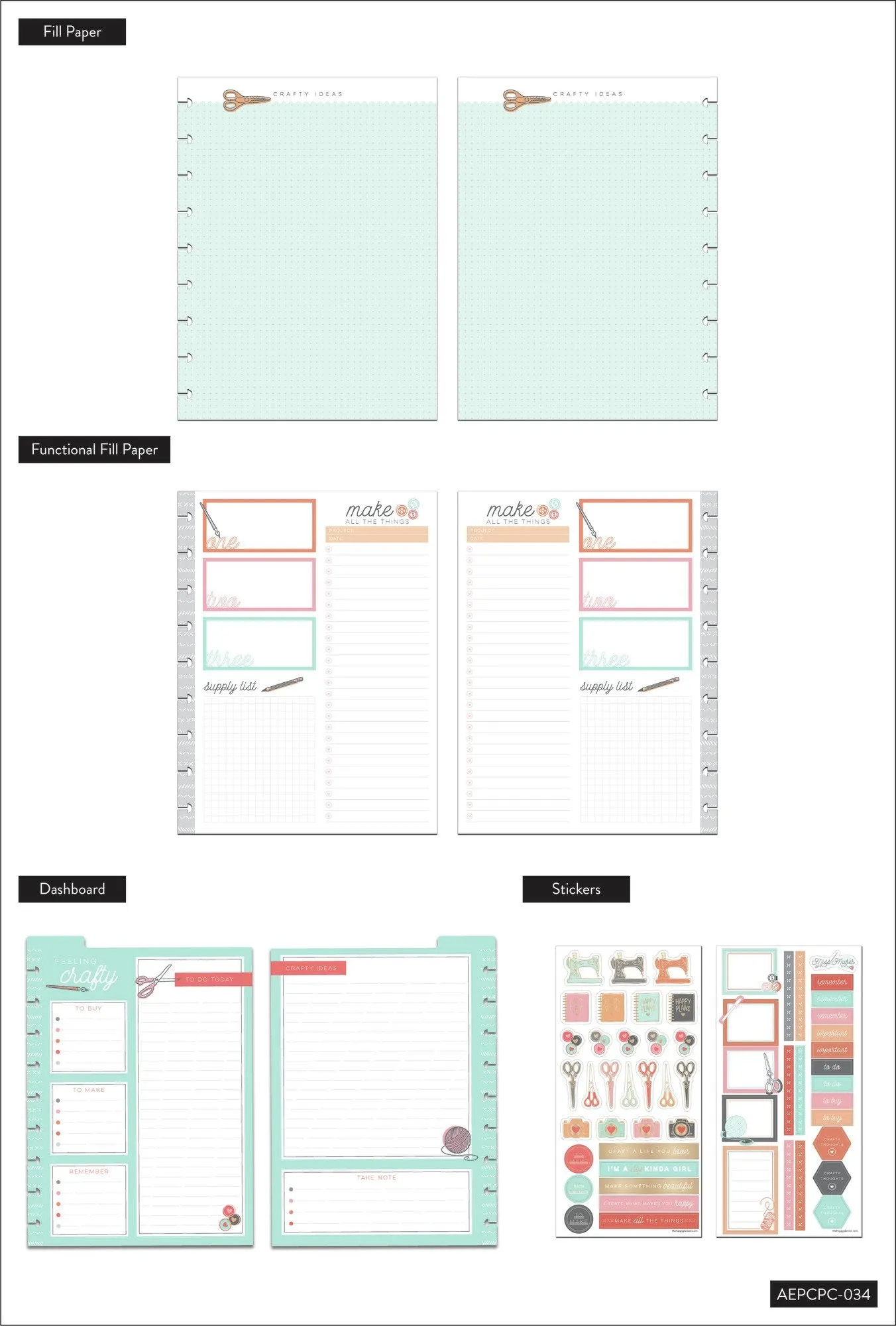 Miss Maker Classic Planner Companion