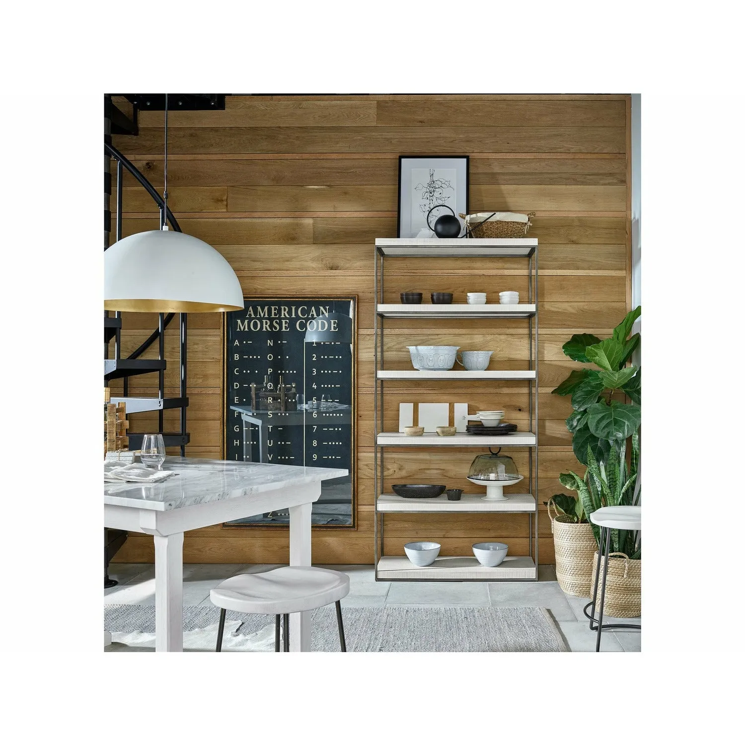 Modern Farmhouse Braxton Etagere
