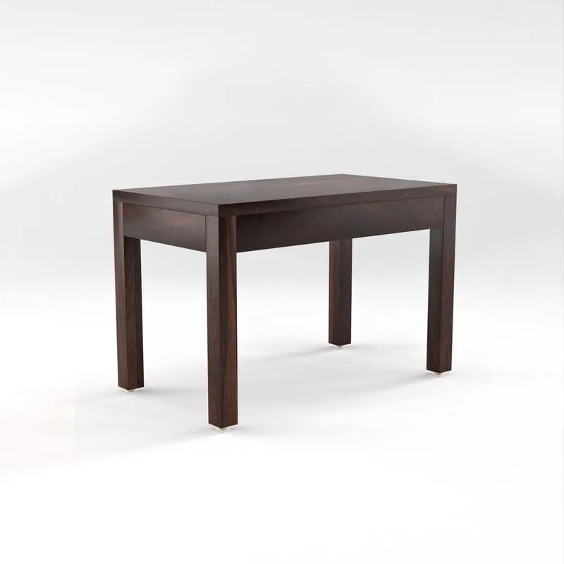 NEW MAMTA FURNITURE Solid Sheesham Wood Dining Room Sets 4 Seater Poester Dining Table with 3 Chairs & 1 Bench for Dining Room, Living Room, Restaurant, Cafeteria (Standard, Walnut Finish)