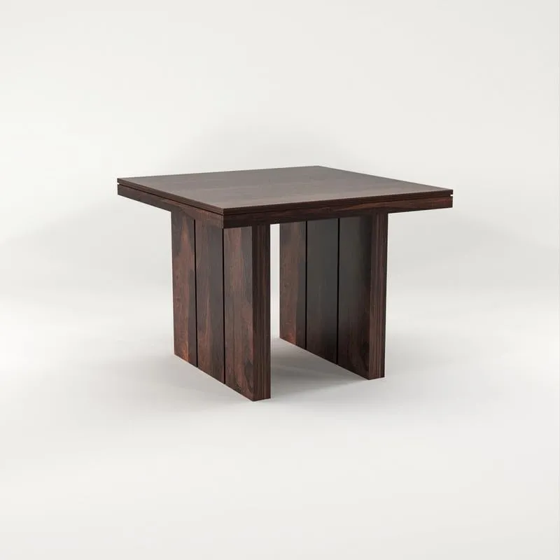 NEW MAMTA FURNITURE Solid Sheesham Wood Dining Room Sets 4 Seater Poester Dining Table with 3 Chairs & 1 Bench for Dining Room, Living Room, Restaurant, Cafeteria (Standard, Walnut Finish)