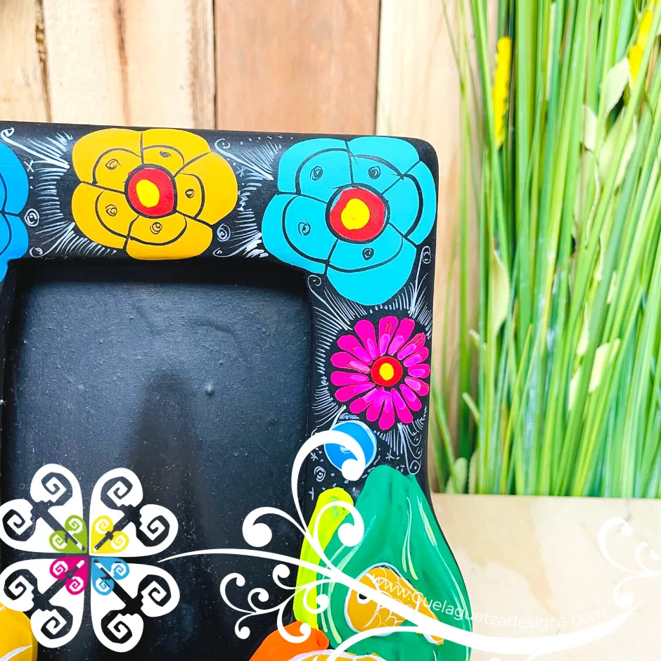 Ocean Paradise - Hand Painted Matte Picture Frame