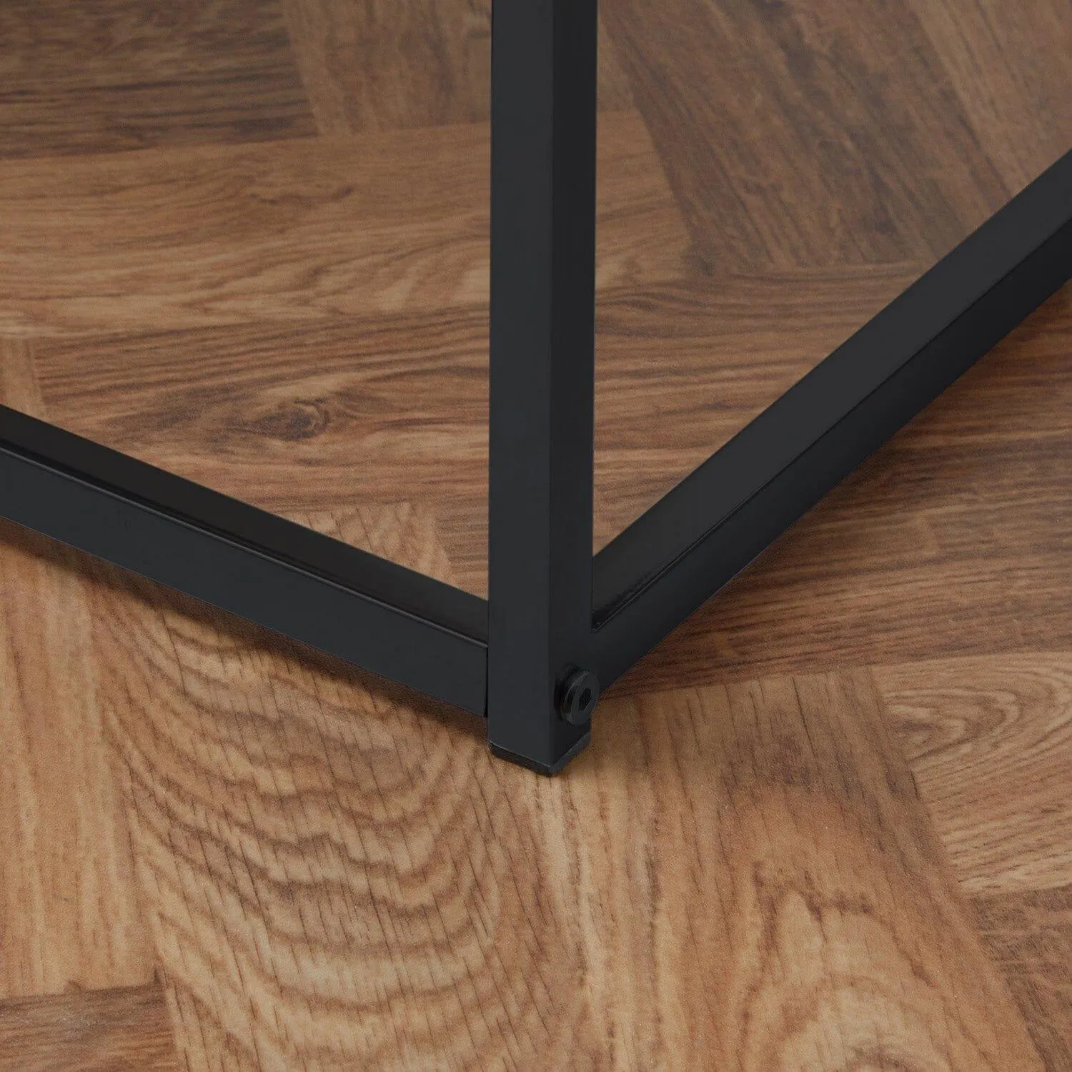 Outlet - Jay nest of tables - marble effect and black