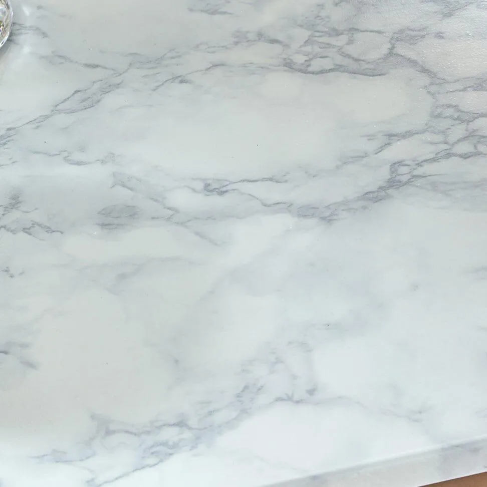 Outlet - Jay nest of tables - marble effect and black