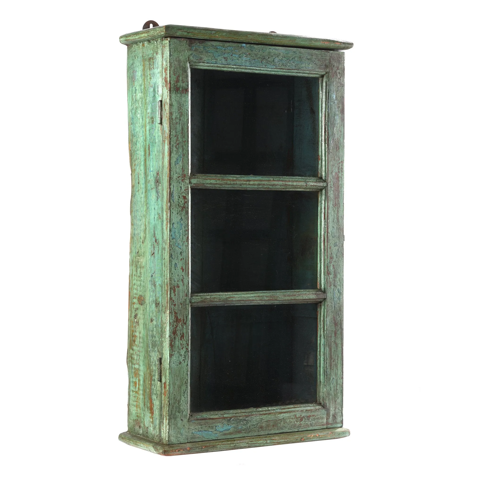 Painted Wall Cabinet From Gujarat - Ca 1930's