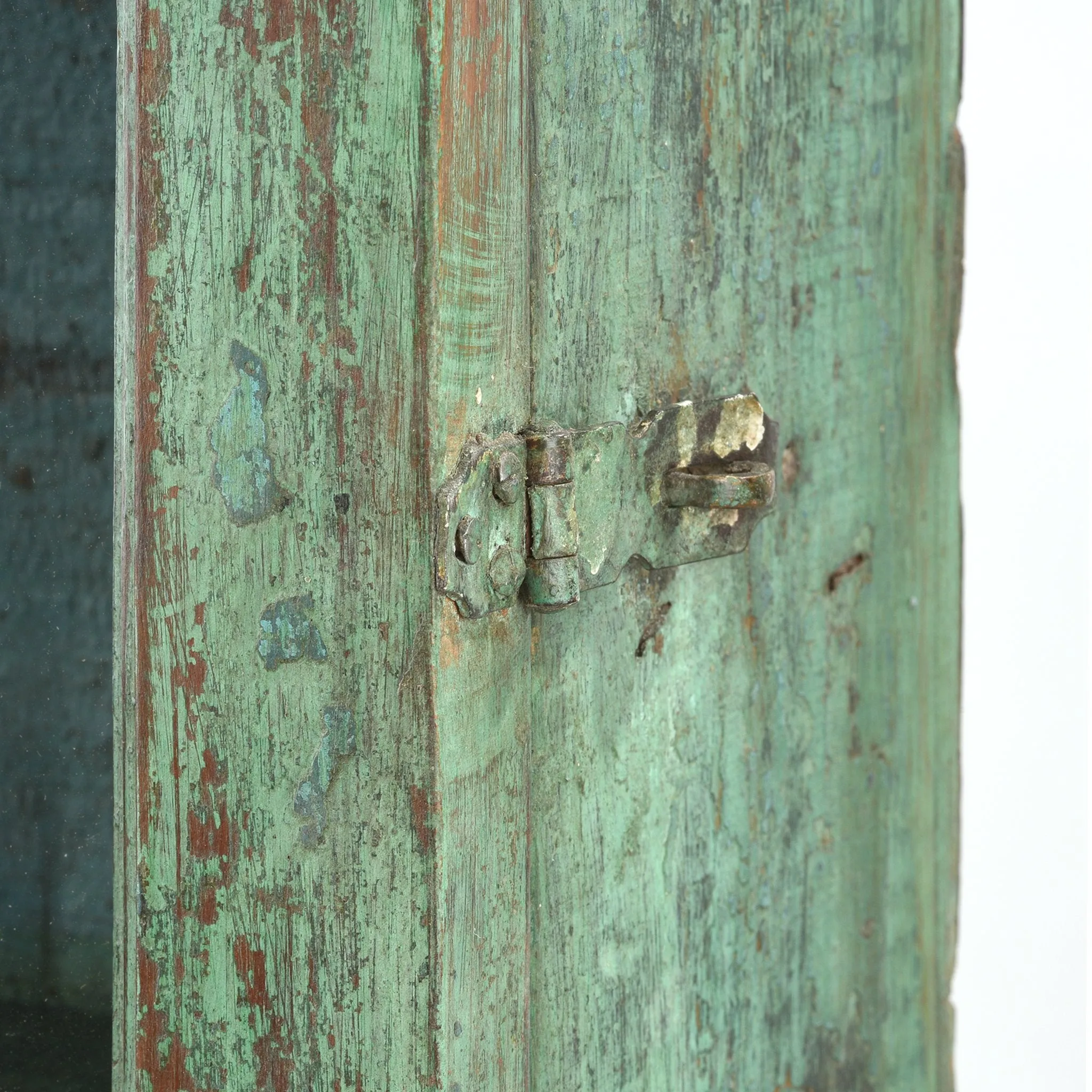 Painted Wall Cabinet From Gujarat - Ca 1930's