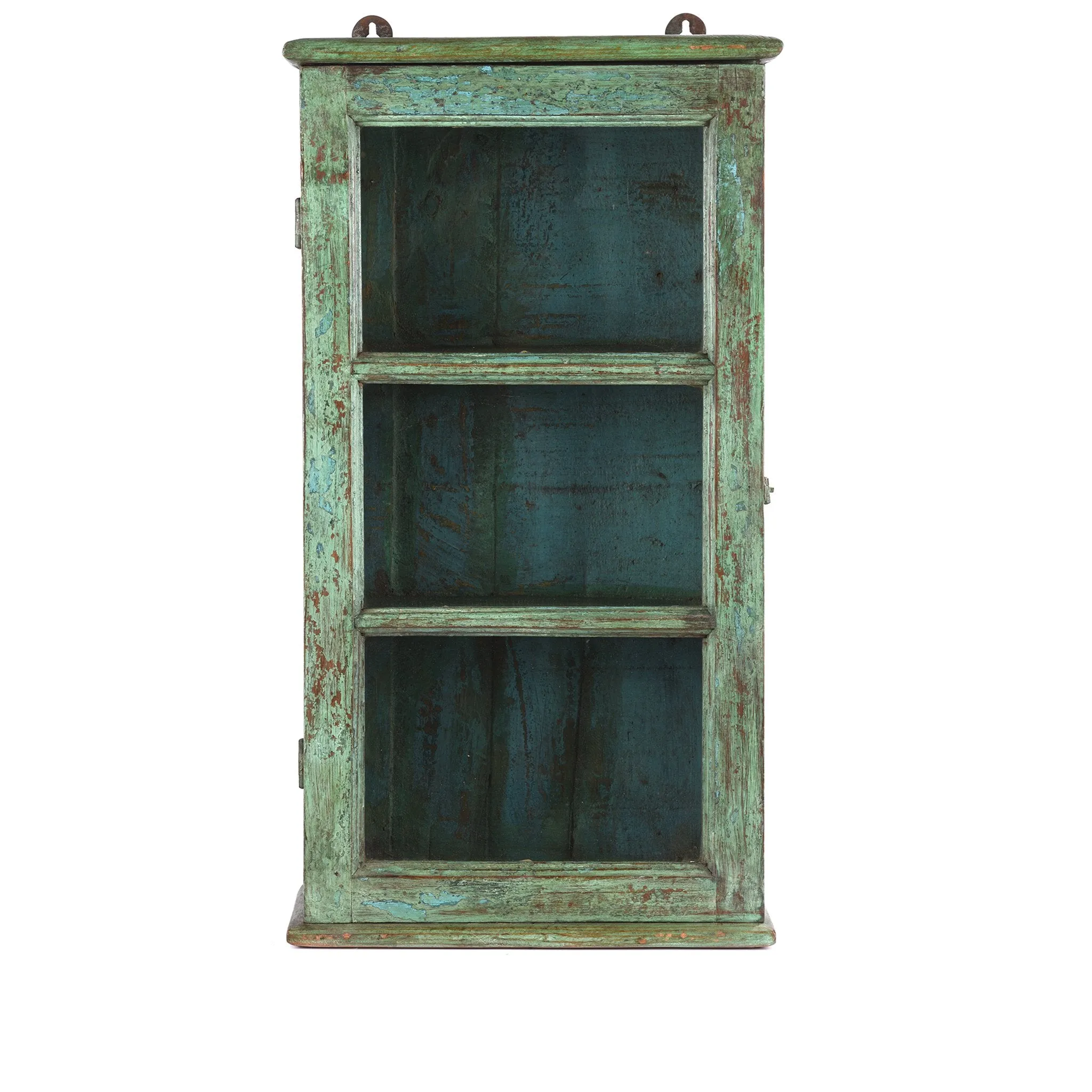 Painted Wall Cabinet From Gujarat - Ca 1930's
