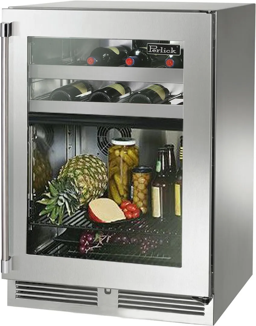 Perlick 24 inch Signature Series 5 cu ft  Beverage Center HP24CO-4-3