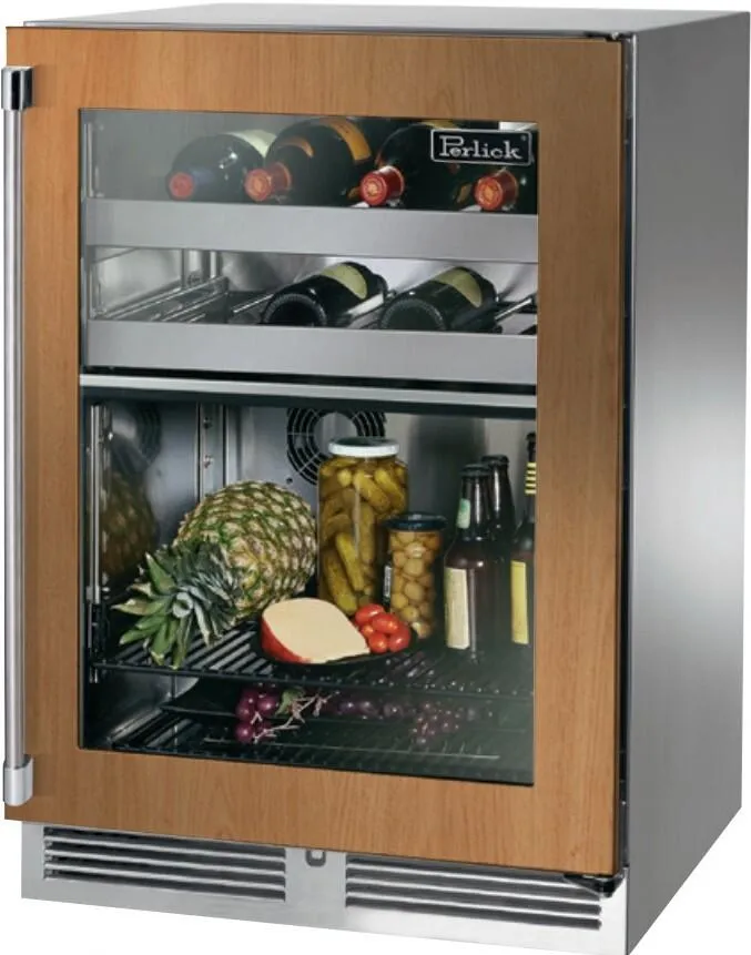 Perlick 24 inch Signature Series 5 cu ft  Beverage Center HP24CO-4-4