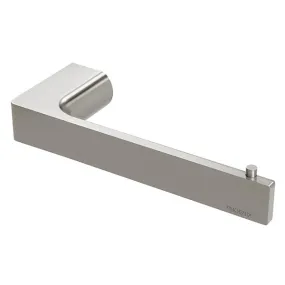 Phoenix Gloss Toilet Roll Holder - Brushed Nickel
