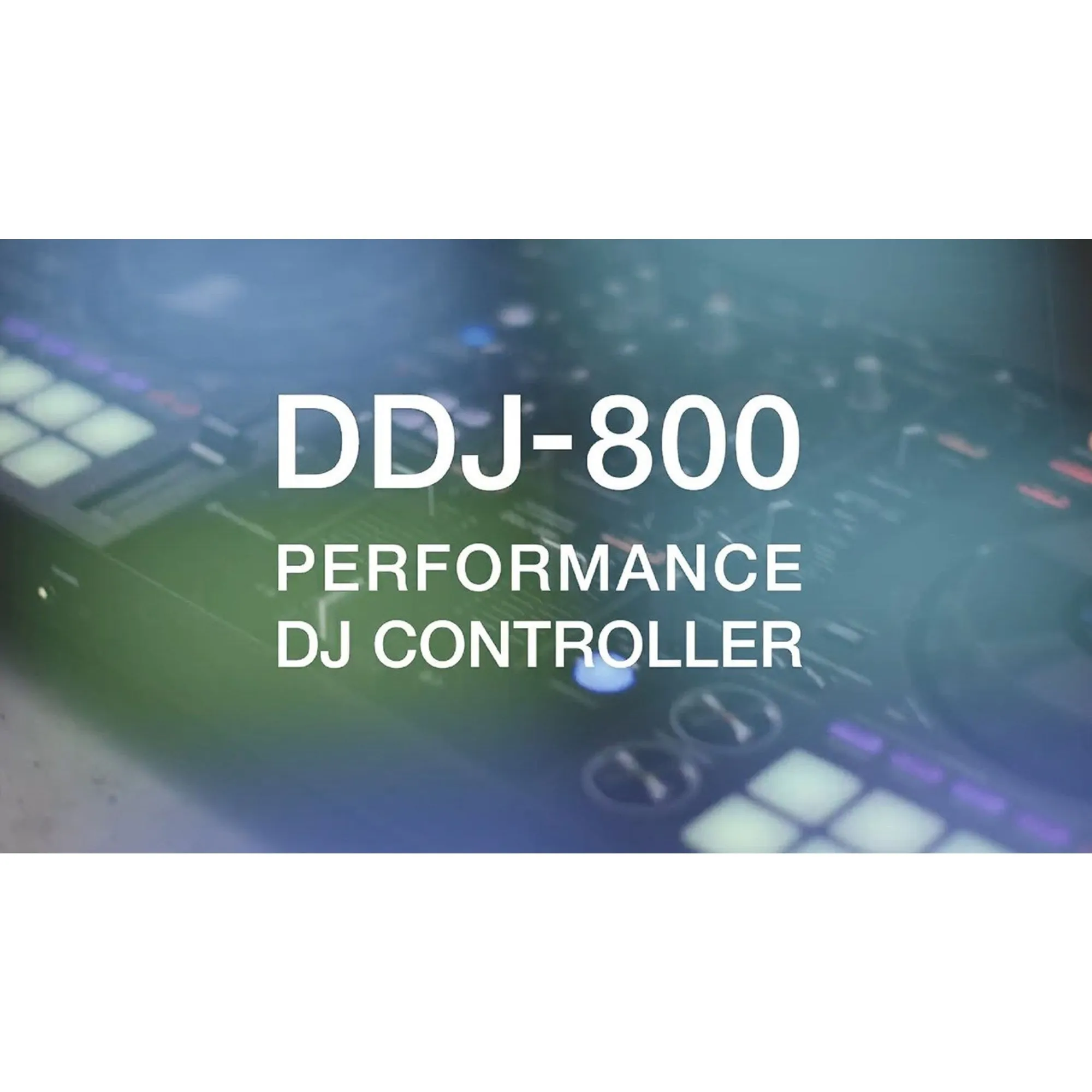 Pioneer DJ DDJ-800 2-Channel Performance DJ Controller for Rekordbox, Professional Audio Interface Mixer DJ Equipment