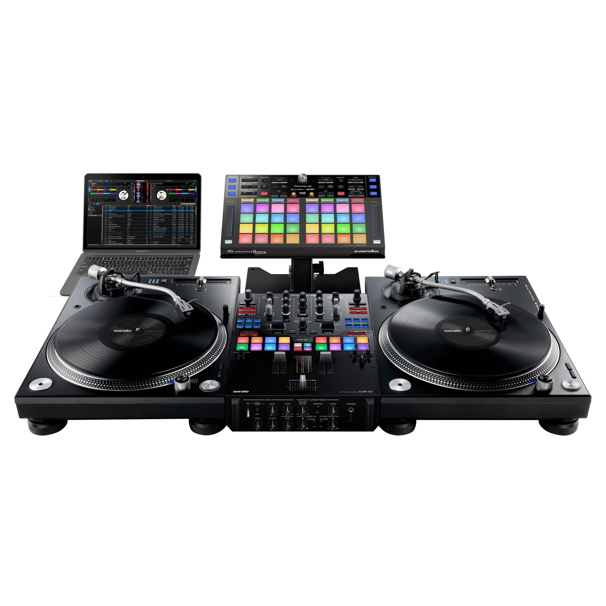 Pioneer DJ DDJ-XP2 Sub Controller for Rekordbox and Serato DJ Pro with 32 Pads, Professional Audio Equipment Mixer Interface