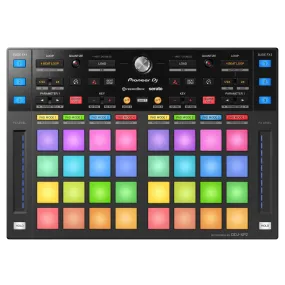 Pioneer DJ DDJ-XP2 Sub Controller for Rekordbox and Serato DJ Pro with 32 Pads, Professional Audio Equipment Mixer Interface