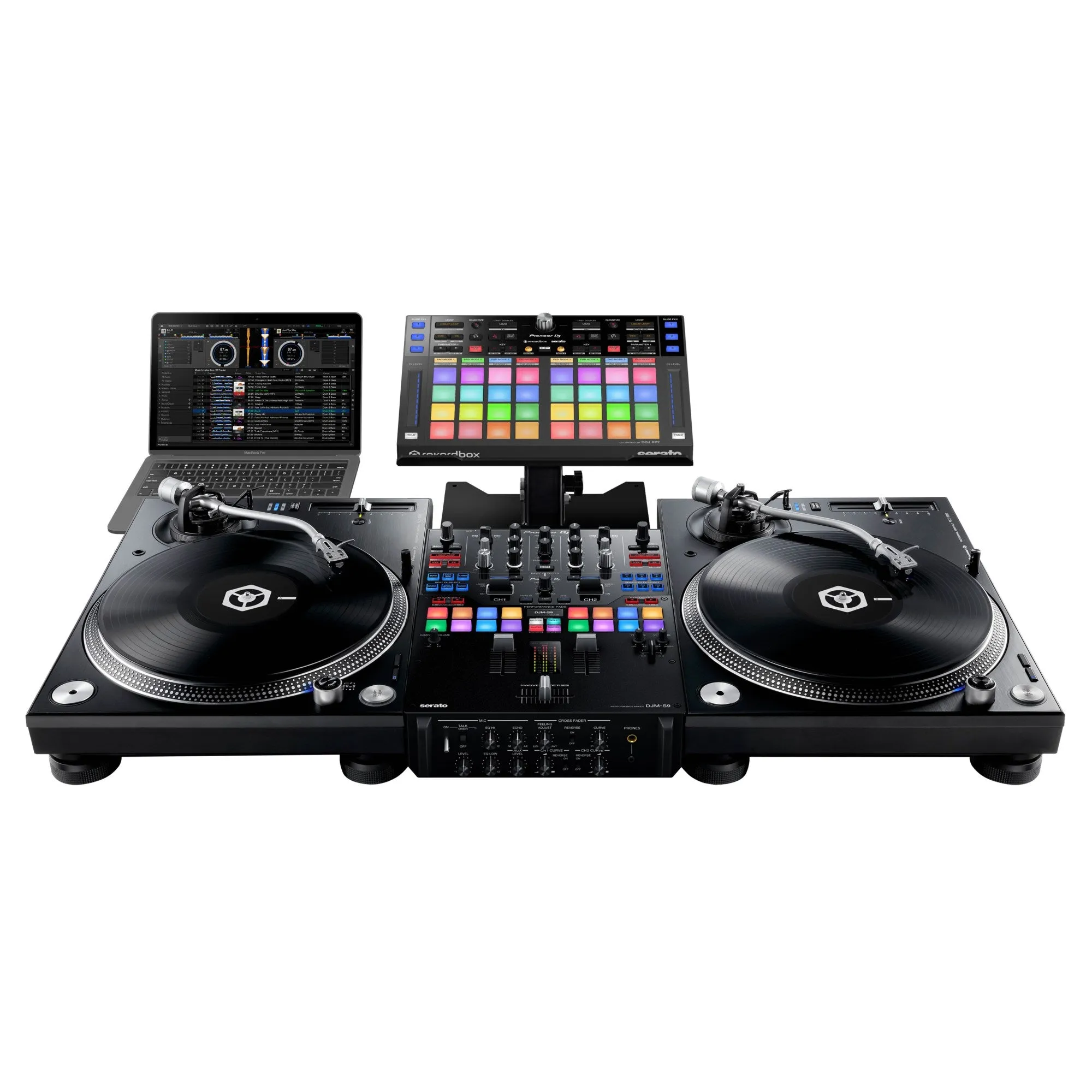 Pioneer DJ DDJ-XP2 Sub Controller for Rekordbox and Serato DJ Pro with 32 Pads, Professional Audio Equipment Mixer Interface