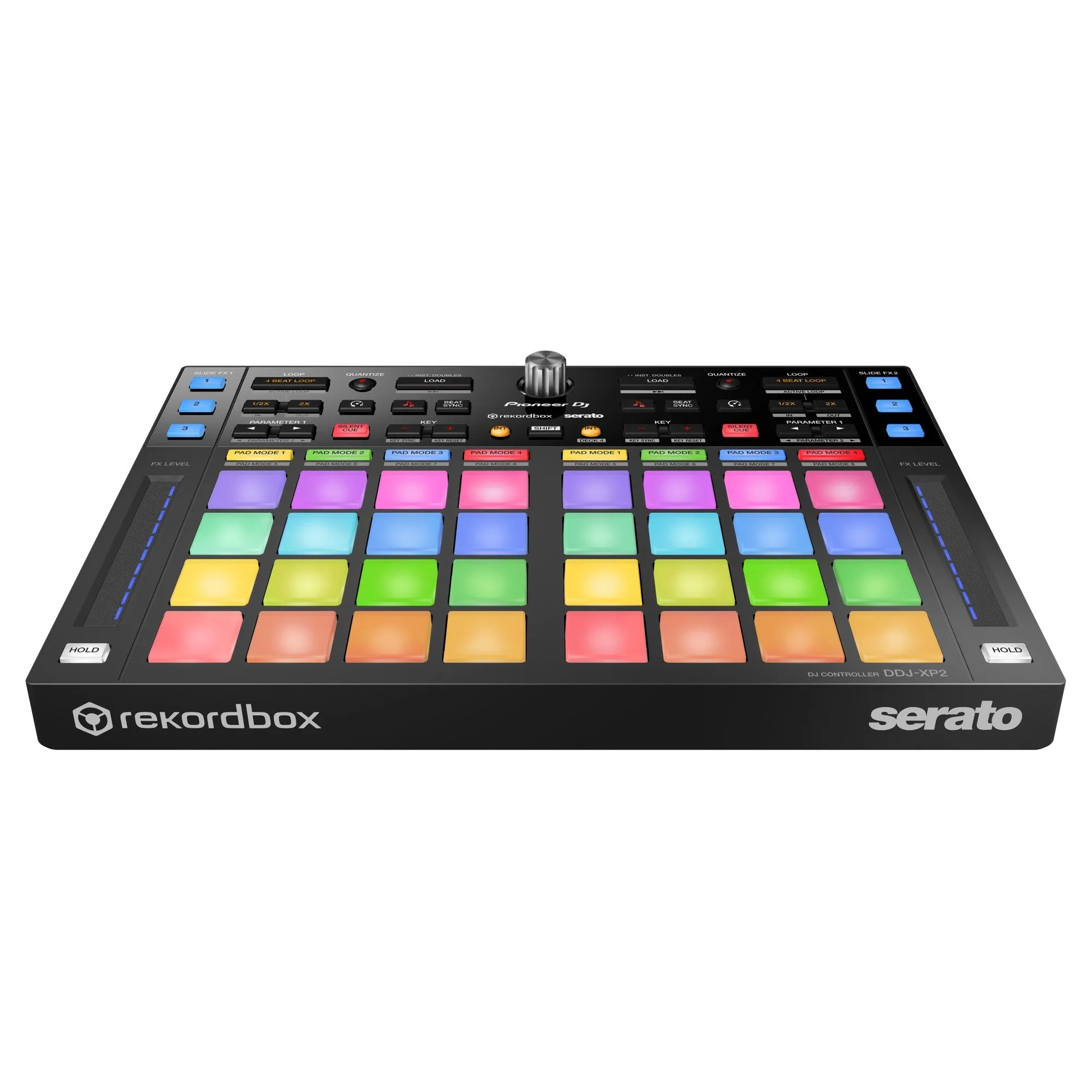 Pioneer DJ DDJ-XP2 Sub Controller for Rekordbox and Serato DJ Pro with 32 Pads, Professional Audio Equipment Mixer Interface