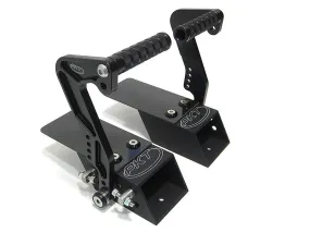 PKT Pedal Heel Risers with PKT Billet Pedals, Pair