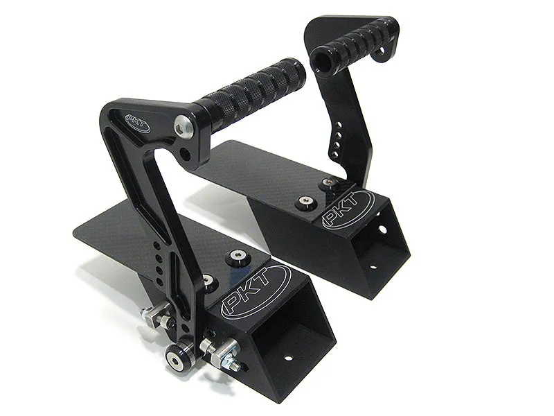 PKT Pedal Heel Risers with PKT Billet Pedals, Pair