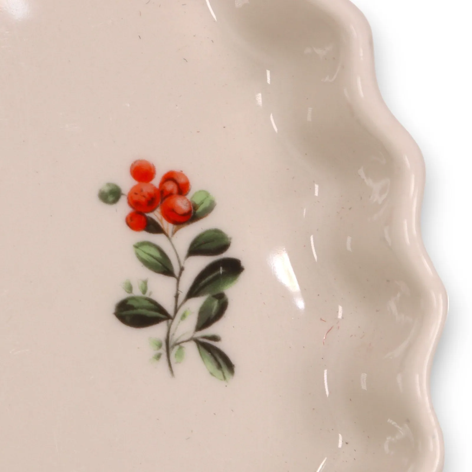 Portmeirion Botanic Garden 10 3/8" Scalloped Quiche Tart Dish England