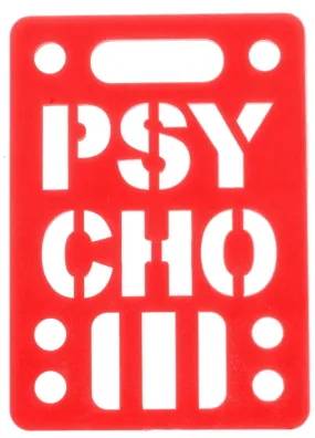 Psycho - 1/8" Soft Risers Red