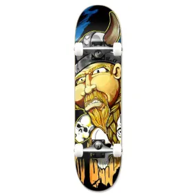 Punked Graphic Viking Complete Skateboard