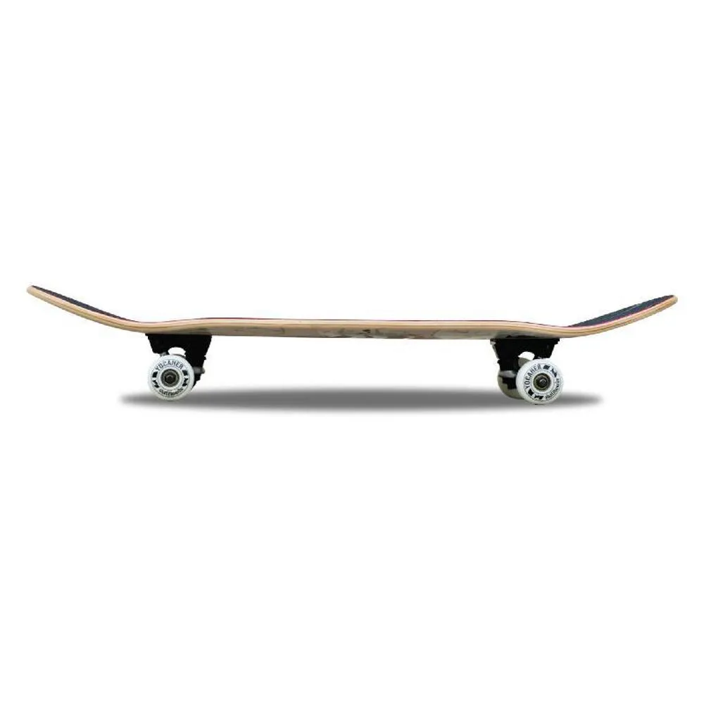 Punked Graphic Viking Complete Skateboard