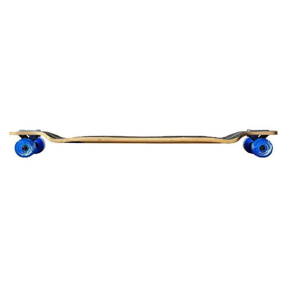 Punked Lowrider Longboard Complete - Checker Blue