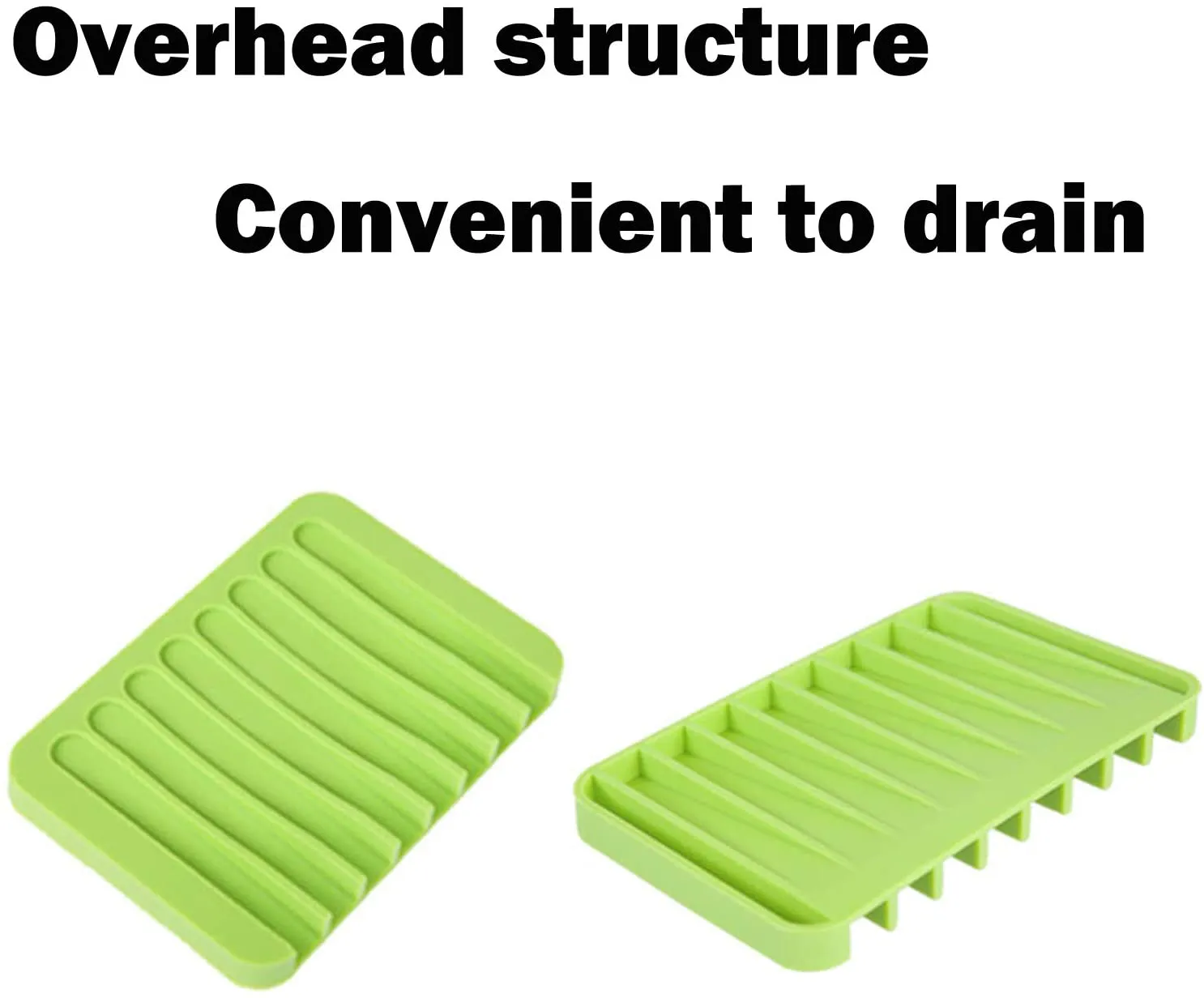 Quanzhou Chenchenchen E-Commerce Co.,Ltd 5pcs Soap Dish, Soap Holder Soap Saver Soap Pad