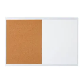Quartet combo board white frame 600x900mm