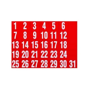 Quartet magnet organise dates red pk31