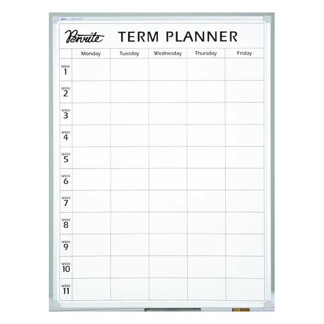 Quartet penrite planner board term 900x1200mm