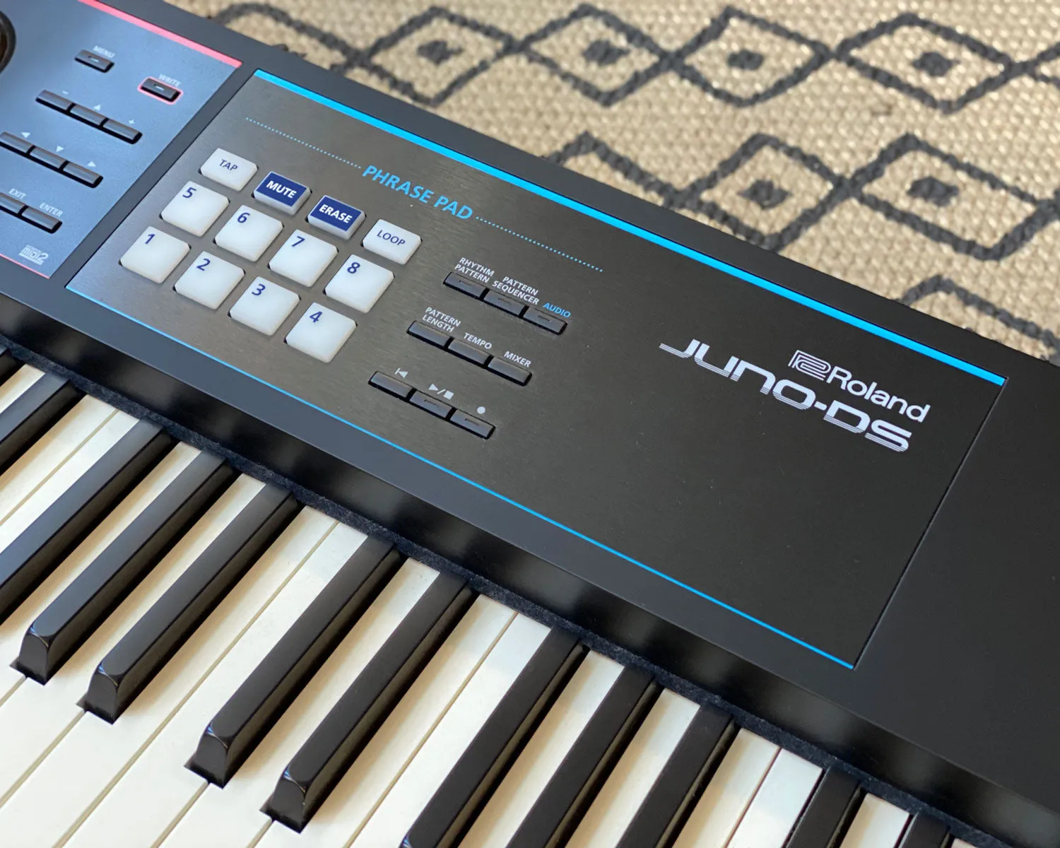 Roland JUNO-DS Synthesizer 88 Note Weighted Keyboard