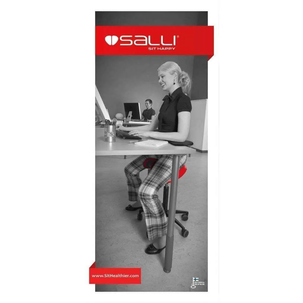Salli Classic Ergonomic Saddle Chair or Stool