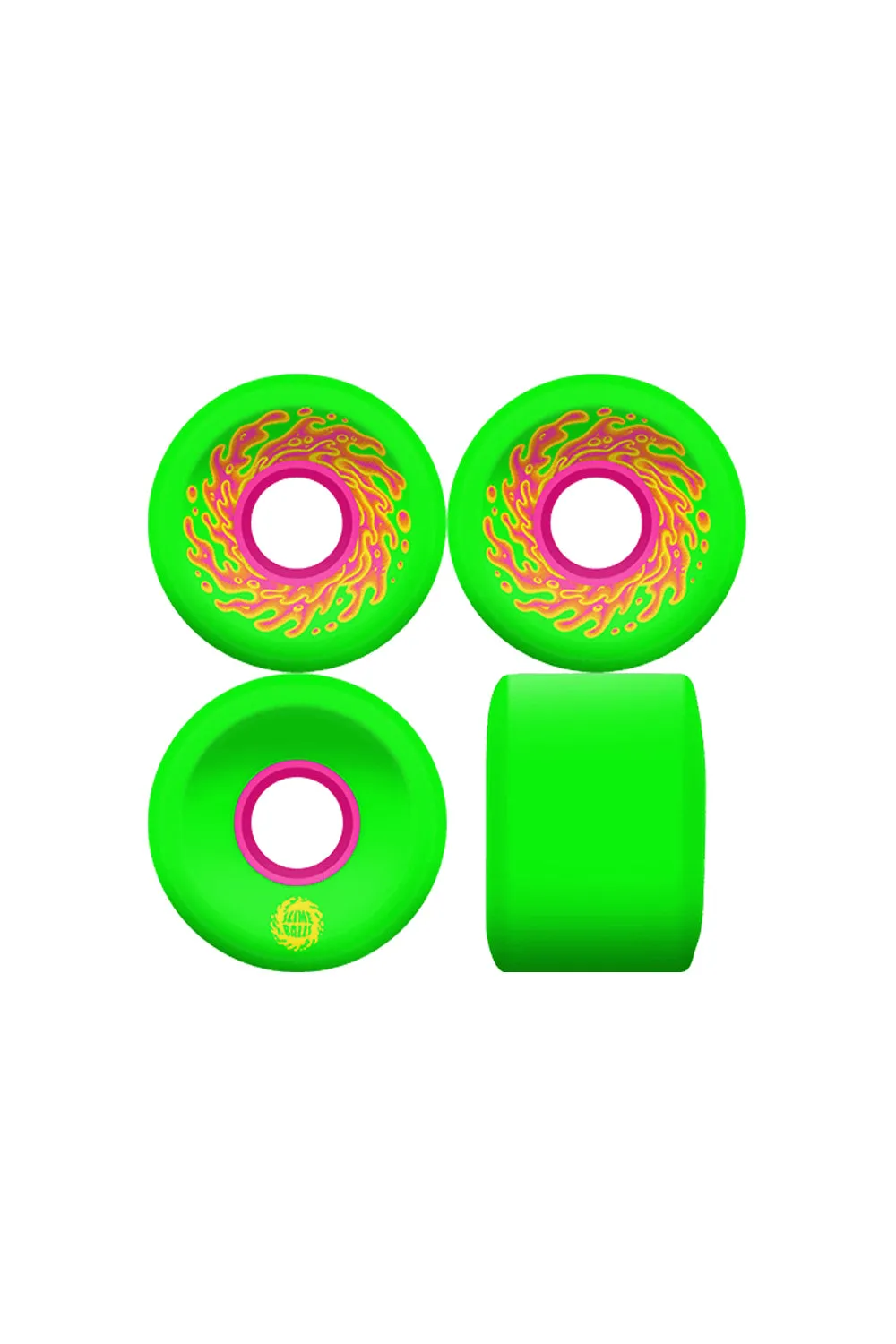 Santa Cruz Slime Balls 78A Skateboard Wheels - 54.5mm