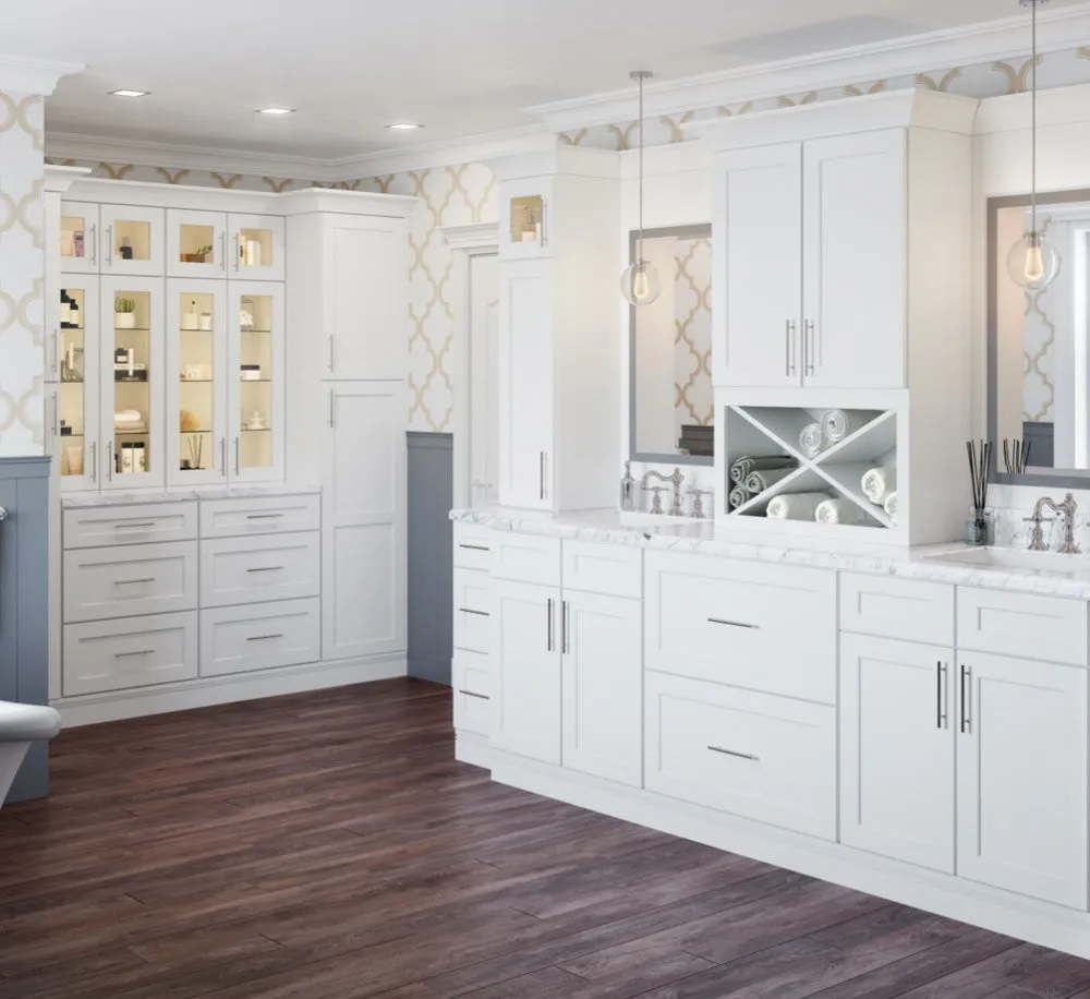 Shaker White 10x10 Kitchen