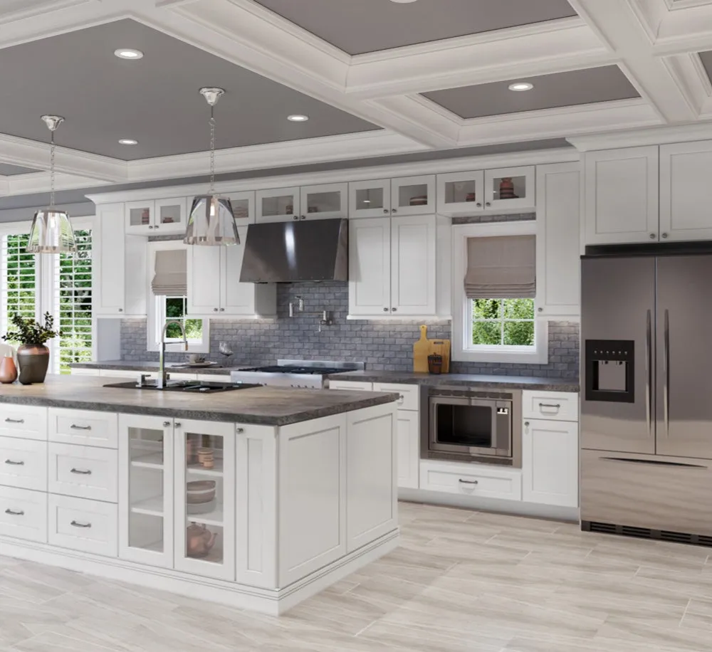 Shaker White 10x10 Kitchen