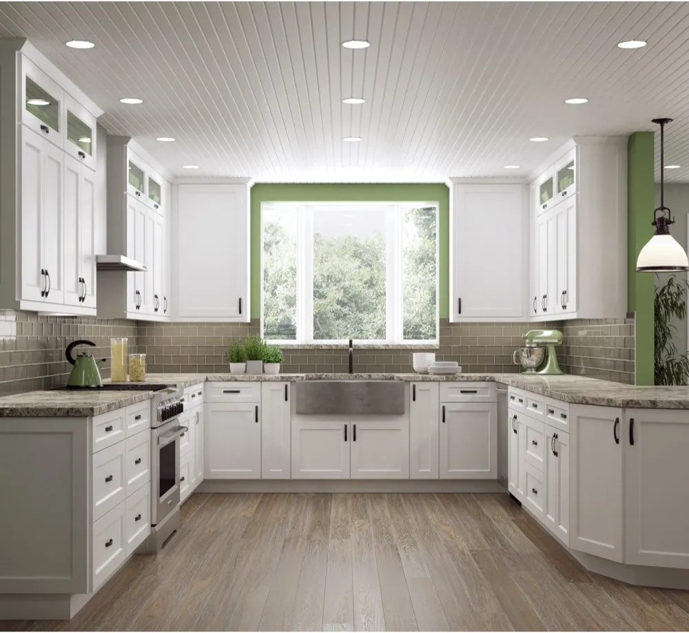 Shaker White 10x10 Kitchen