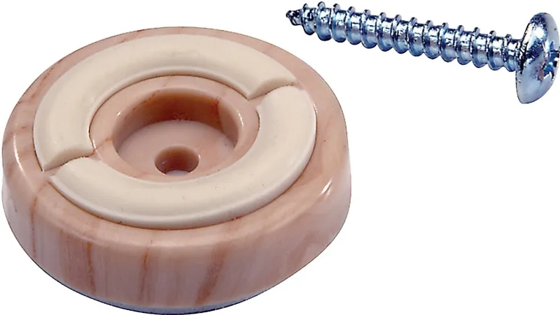 Shepherd Hardware 3692 Furniture Pad, Plastic, Woodgrain, 8/PK :CD  8: QUANTITY: 1