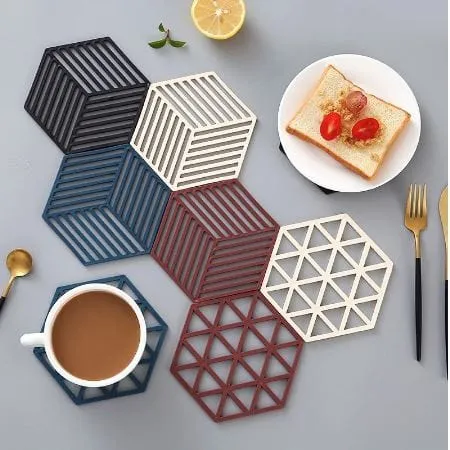 Silicone Insulation Placemat ( Pack Of 4 )