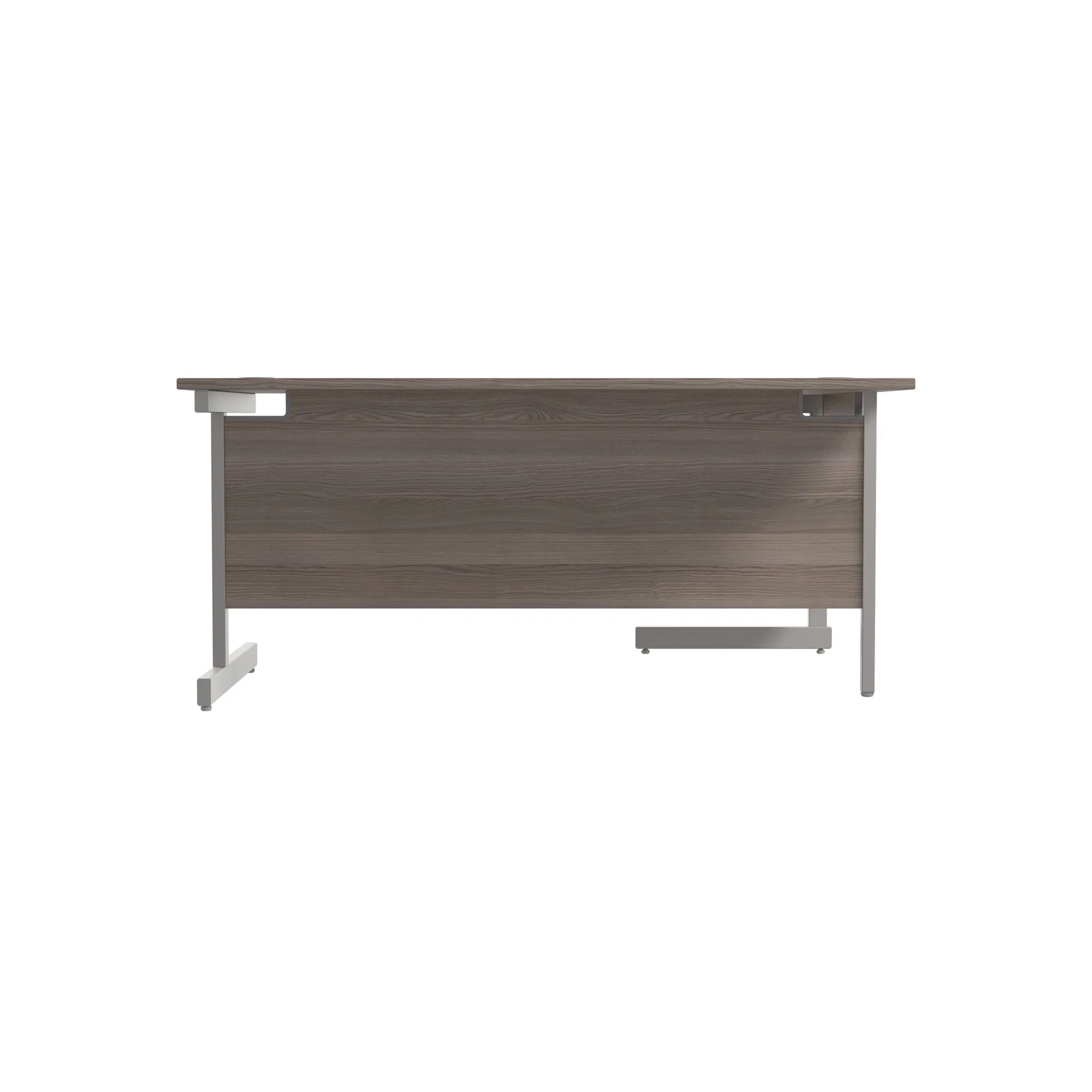 Single Upright Left Hand 1600mm Crescent Desk